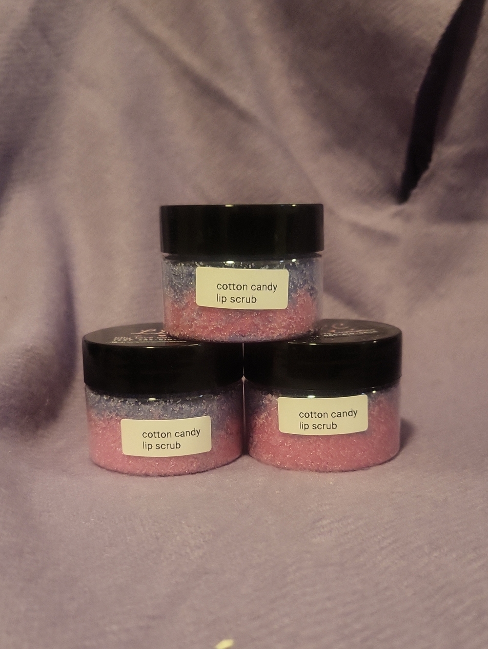 Cotton Candy Lip Scrub – Handmade Qt 1